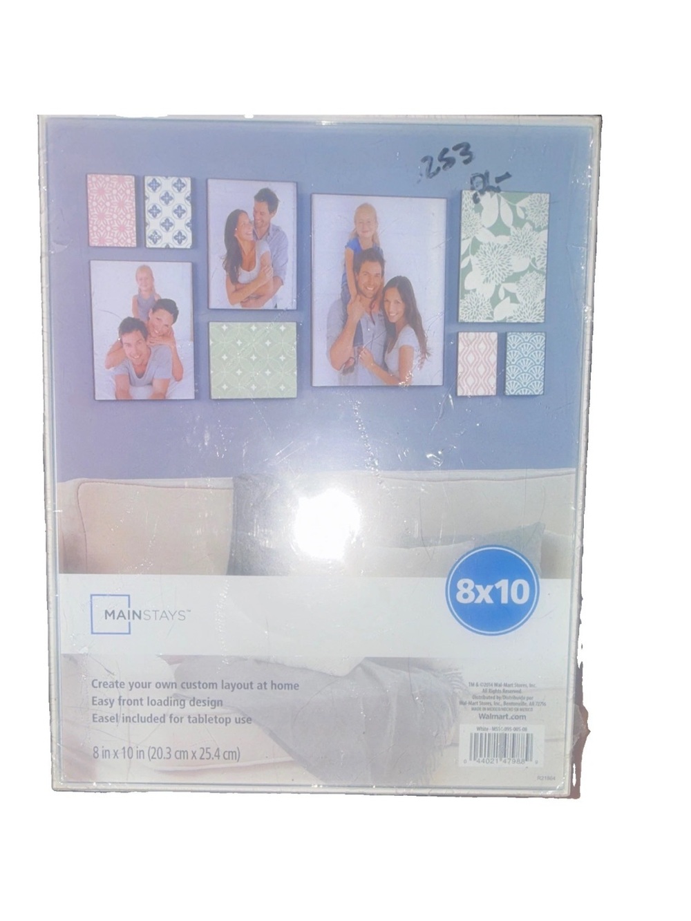 Mainstays Photo Collage Frame in Light Blue